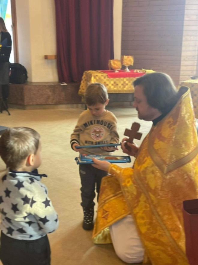 Звершення перших богослужінь під дахом культурного центру "Простір" у Люцерні